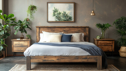 Fototapeta premium Colorful Throw Pillows and Cozy Sofa Interiors – Modern Home Decor Photography. AI generative.