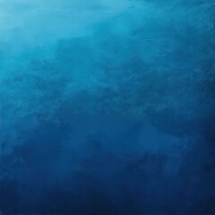 Fototapeta premium A gradient of blue hues transitioning from light to dark creating a serene and calming atmosphere effect