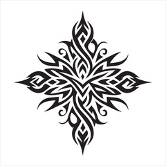 Obraz premium illustration vector graphic of tribal art abstract design ornament tattoo