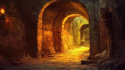 Ancient Stone Passageway