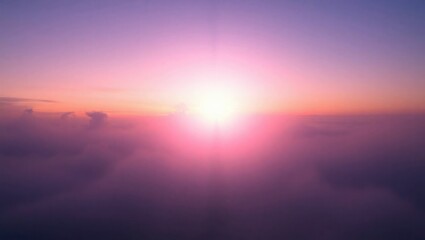 Obraz premium sunrise in the mountains