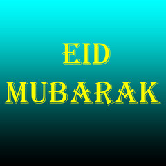 EID Mubarak logo, EID Mubarak greeting cards, EID Mubarak best wishes, English text of EID Mubarak with beautiful colorful designs art isolated on colorful background
