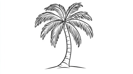 Palm Tree Drawing Tutorial