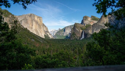 yosemite national park and mountain jungle