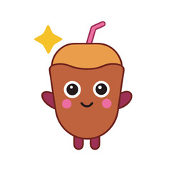 Soda Bottle With Sparkles And Bubbles