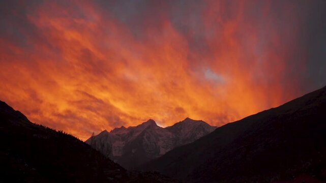 fire in the sky