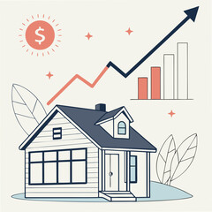 House value growth investment property real estate market increase