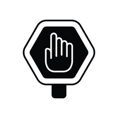 Stop Vector icon