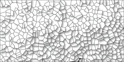 Obraz premium Abstract geometric pattern design with shaded cell-like shapes creating a modern and minimalist texture suitable for backgrounds and digital art.