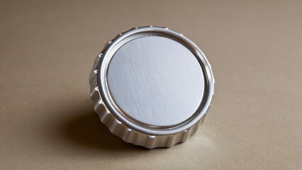 High-quality bottle cap mockup for branding and design projects.