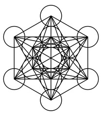 flower of life vector for background wallpaper template decoration symbol icon web tattoo logo. vector illustration