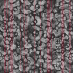 Abstract endless pattern with grey stylized leopard skin print with transparent red stripes. Print for women textile, upholstery, home textile, cosmetics packing.
