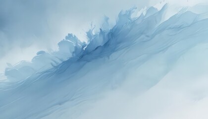 Serene light blue watercolor wash, soft brushstrokes, ethereal texture ,  stain,  splash
