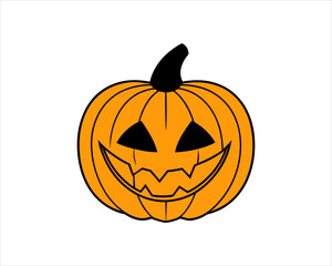 Halloween Pumpkin Face Clipart Collection | Vector Jack-o'-Lanterns for Crafts, Apparel, Party Invites & Fall Decorations.