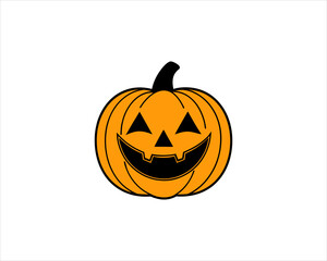 Halloween Pumpkin Face Clipart Collection | Vector Jack-o'-Lanterns for Crafts, Apparel, Party Invites & Fall Decorations.