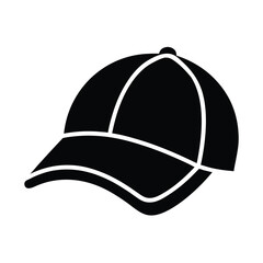 Athletic Cap Icon for Sportswear Accessories