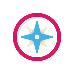 Compass Vector icon