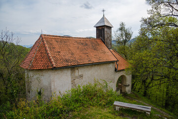 Svete gore churches hill in Slovenia