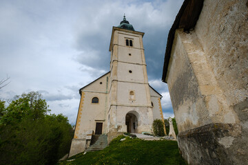 Svete gore churches hill in Slovenia