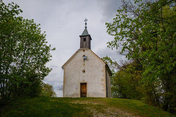 Svete gore churches hill in Slovenia