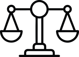Scales of Justice Icon