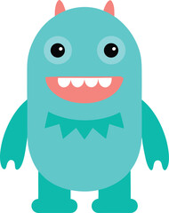 cute plastic monster.