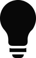 lightbulb silhouette 