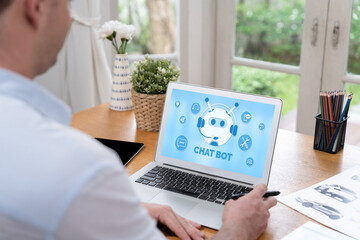 Chatbot software application for brisk online business that automatically reply to customer...