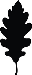 oak leaf silhouette