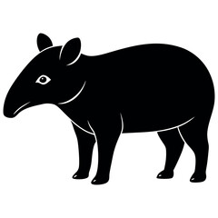  Tapir Silhouette 