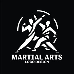 Martial Arts Vector Logo Design