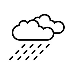 The Rain icon represents precipitation in the form of droplets falling from the sky. It symbolizes renewal, water cycles.	
