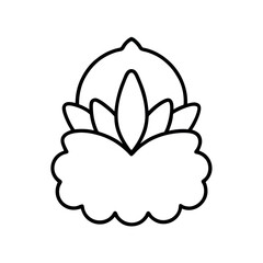 outline of a pastel line art vector (1).eps