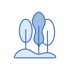 Forest Vector icon