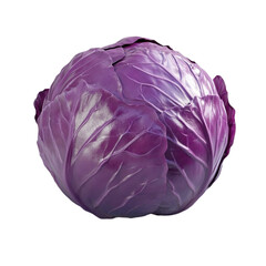 Obraz premium Vibrant Purple Cabbage Rich Color and Texture Stunning Vegetable