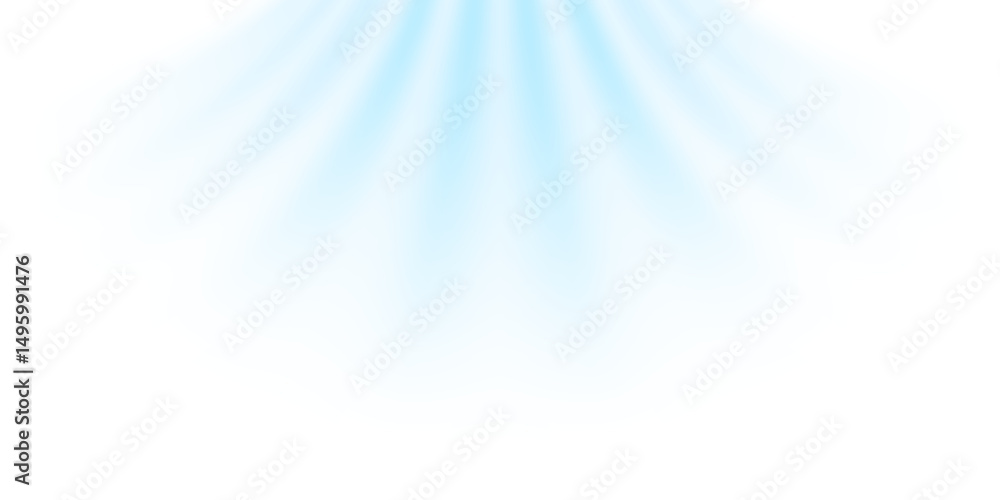 Leinwandbilder air flow set of vector elements on a white background. abstract light effect blowing from an air con
