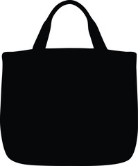 tote bag vector silhouette 