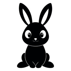 vector illustration of a rabbit