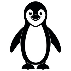 Fototapeta premium penguin on a white background