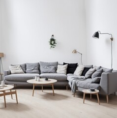 Modern minimalist interior