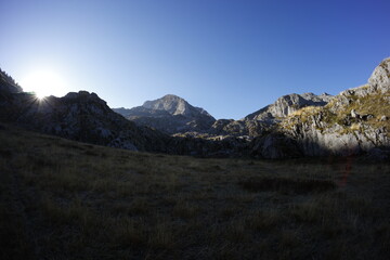 Hiking in Prokletije mountains, montenegro
