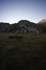 Hiking near vusanje, montenegro autumn