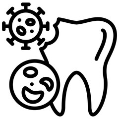 Bacteria Icon