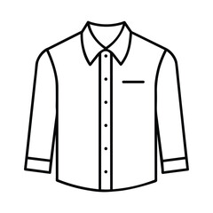 Men's shirt silhouette art