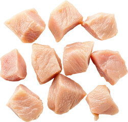 Fresh Boneless Meat Cubed