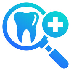 Fototapeta premium Dental Checkup Icon
