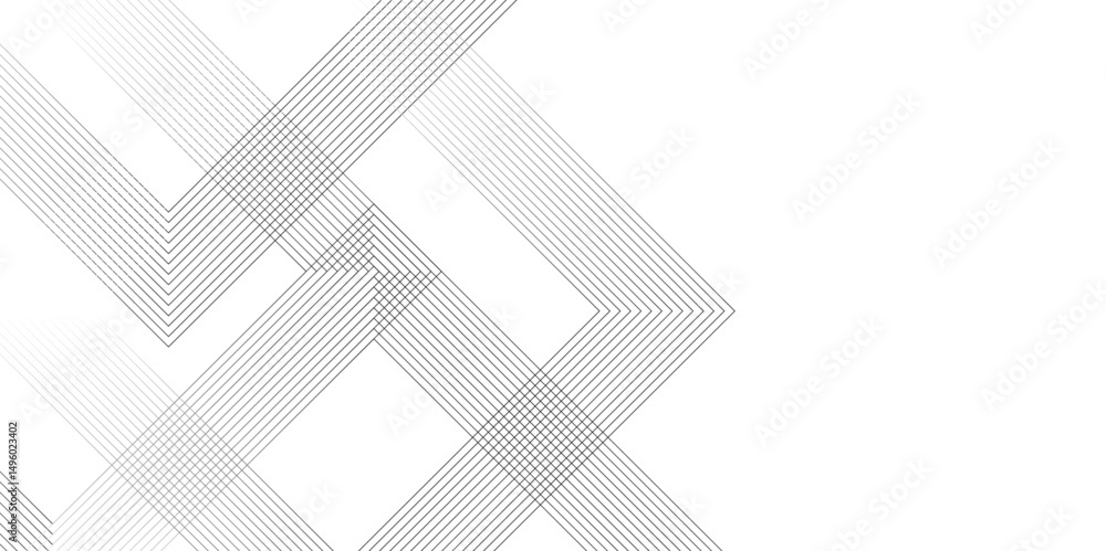 Aufkleber abstract beautiful perfect random red lines background. glowing rectangle geometric. vector illustra
