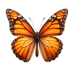 Obraz premium butterfly isolated on white background