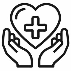 Obraz premium heart in hand