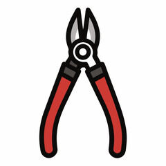 pliers isolated on white